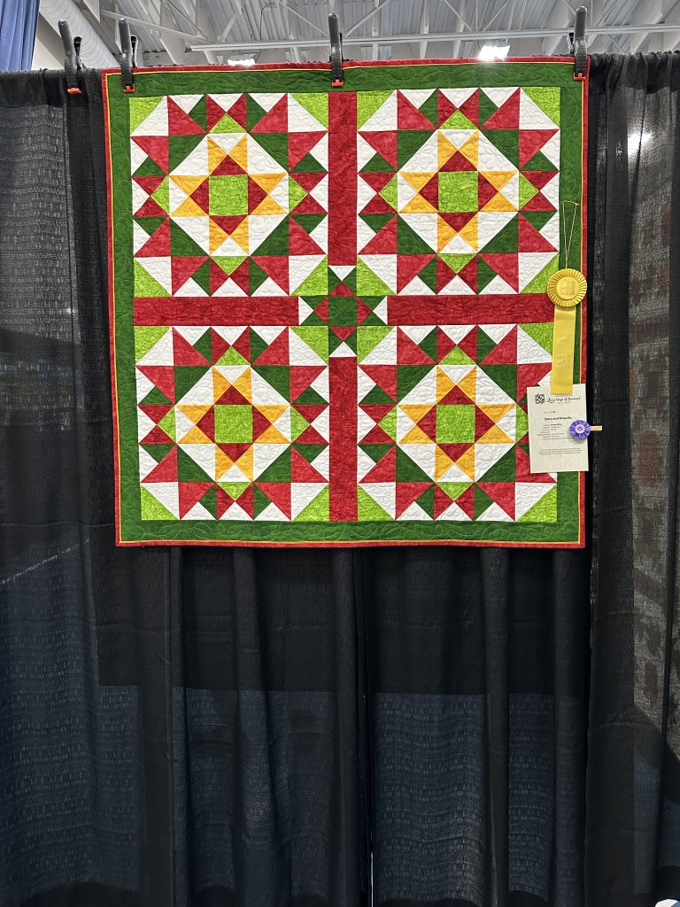 3rd Place — Stars and Wreaths, Elaine Wise