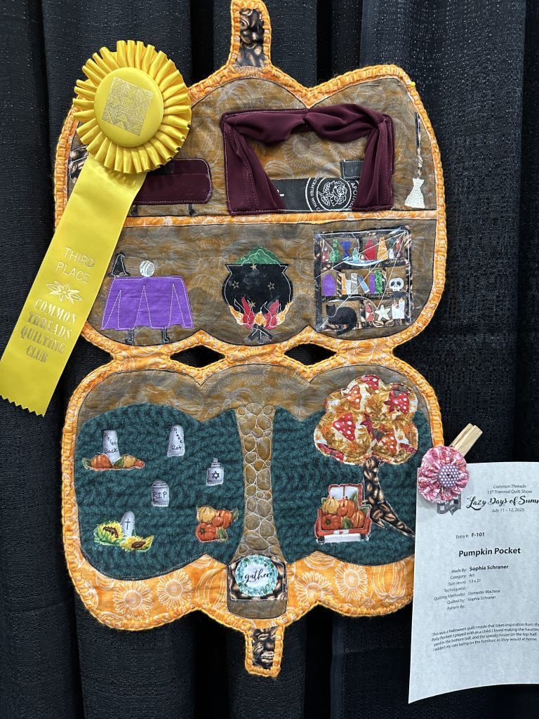 3rd Place — F-101 Pumpkin Pocket, Sophia Schraner