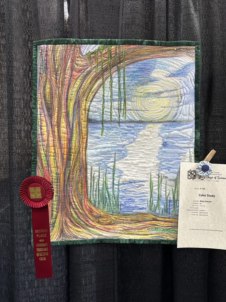2nd Place — F103 Color Study, Betty Deemer
